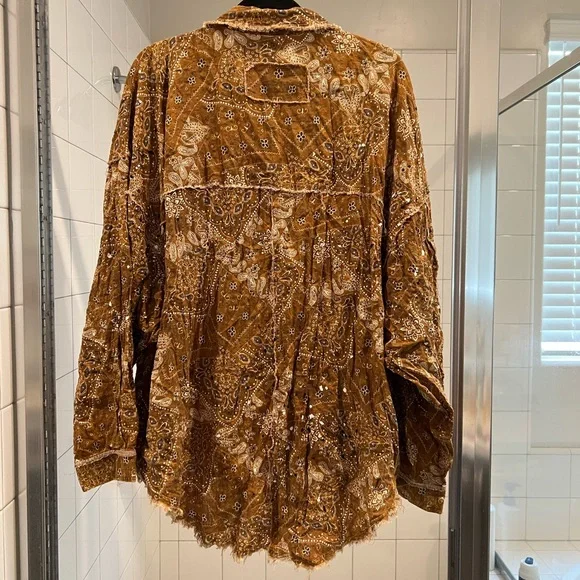 Brown Button-Up Shirt - Picture 3 of 3